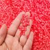 Small Red Conversation Heart Polymer Clay Slices, Valentine Fake Candy Heart Mix, Miniature Love Hearts for Nail Art, Faux Sprinkle Embellishments (Container) view 2