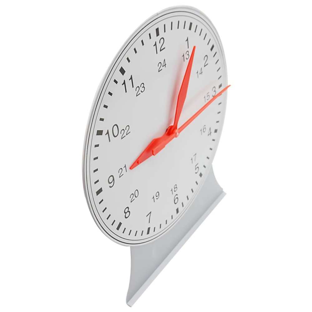 ULDIGI Teaching Clock Model for Learning Time  3-Handed 24-Hour Mathematical Clock Teaching Aid for Early Learning Toys in Home and Classroom