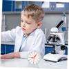 ULDIGI Teaching Clock Model for Learning Time  3-Handed 24-Hour Mathematical Clock Teaching Aid for Early Learning Toys in Home and Classroom view 2