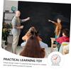 ULDIGI Teaching Clock Model for Learning Time  3-Handed 24-Hour Mathematical Clock Teaching Aid for Early Learning Toys in Home and Classroom view 3