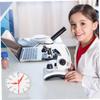 ULDIGI Teaching Clock Model for Learning Time  3-Handed 24-Hour Mathematical Clock Teaching Aid for Early Learning Toys in Home and Classroom view 4