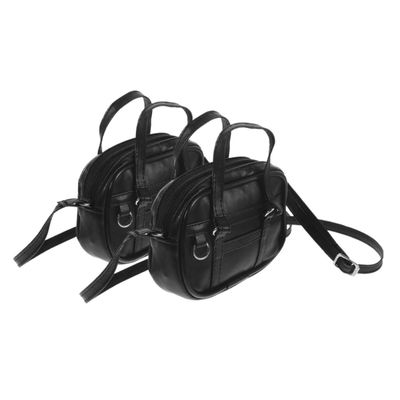 Uonlytech 2pcs Doll Crossbody Purse Shoulder Bag for Dress Up Creative DIY Dollhouse Accessories Lightweight Safe Design