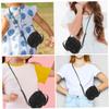 Uonlytech 2pcs Doll Crossbody Purse Shoulder Bag for Dress Up Creative DIY Dollhouse Accessories Lightweight Safe Design view 3