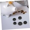 BCOATH 10pcs Rubber Piggy Bank Stoppers Round Money Box Plugs for Secure Coin Storage Replacement Caps for Saving Box view 4