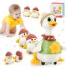 KETIEE Tummy Time Baby Toys 6-12 Months: Musical Dancing Duck Family for Babies, Little Ducks Crawling Toy Set, Interactive Duck Infant Toys for 1 2 Year Old Boy Girl Gifts Stocking Stuffers Birthday view 1