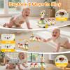 KETIEE Tummy Time Baby Toys 6-12 Months: Musical Dancing Duck Family for Babies, Little Ducks Crawling Toy Set, Interactive Duck Infant Toys for 1 2 Year Old Boy Girl Gifts Stocking Stuffers Birthday view 2