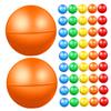Kisangel 100pcs Innovative Plastic Raffle Balls Lucky Drawing Balls Noise for Boys and Girls Parties Events view 1