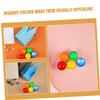 Kisangel 100pcs Innovative Plastic Raffle Balls Lucky Drawing Balls Noise for Boys and Girls Parties Events view 3