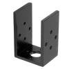 Drfeify RC Motor Mount Support Frame for Cars, Aluminum Alloy, 2.3 x 1.9 inches, Black view 4