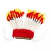 2x Feather Headdress American Chief Indian Native Hat Kids for view 1