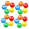 ifundom 100pcs Toy Capsules Balls Plastic Hollow Raffle Prizes Balls for Boys and Girls Games Parties view 1