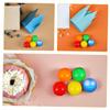 ifundom 100pcs Toy Capsules Balls Plastic Hollow Raffle Prizes Balls for Boys and Girls Games Parties view 3