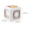 Homoyoyo Busy Cube Hand Sensory for Educational Busy Board Fine Motor Skills Development Safe Materials view 2