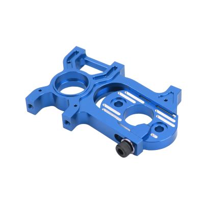 RC Engine Base Holder Support, 2.3 x 1.9 inches, Aluminum Alloy, Blue, for 1/8 Senton RC Vehicles