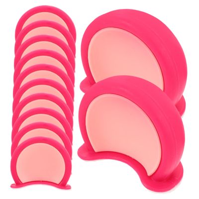 JUMPLAWN 12pcs Cute Bear Ear Decor Self Adhesive Motorcycle Stickers for Scooter Electric Bike Durable Bear Ears for All Types Fun Playful Decoration