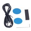 Fafeicy Morse Code Transmitter Key, Dual Paddle Automatic Keys Radio Portable Communication, ABS Material Protection with Magnetic Adsorption view 3