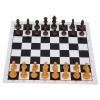 Portable Chess Set with Board, 25 x 25 inches, 56 Pieces, Travel-Friendly Folding Design view 1