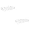 Garneck Clear Acrylic Poker Chip Organizer - Holder for Game - Parties and Desktop Use Perfect for Keeping Your Poker Chips Neat and Accessible view 1