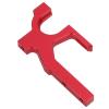 Drfeify RC Motor Mount, Aluminum Alloy Support Frame for WLtoys 104001, 2.3 x 1.9 inches, Red view 4