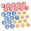 Kisangel 30pcs Lottery Balls Bingo Chips for Bingo Games Party Activity Props Reusable Game Balls view 1