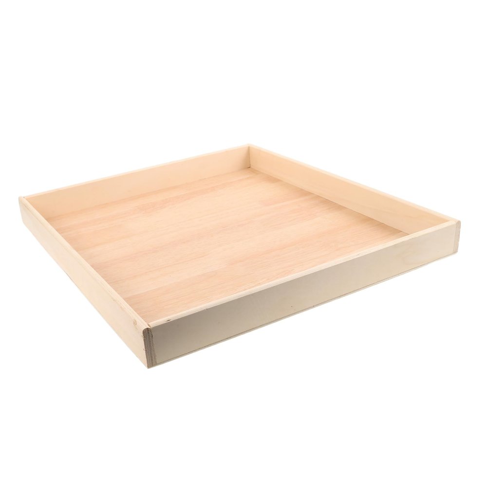 Kisangel Wooden Sand Tray for Boy Girl Sandbox for Indoor Enhances Fine Motor Skills Imagination Home Classroom Use