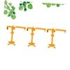 Healifty 3pcs Rotary Tower Model Construction Crane Orange view 4
