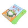 Oreilet Interactive Learning Book with Sound Effects - Shapes Colors Fruits Vegetables Animals Vehicles Multilingual Cambodian English Chinese for Preschool Early Education (Yellow) view 1