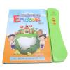 Oreilet Interactive Learning Book with Sound Effects - Shapes Colors Fruits Vegetables Animals Vehicles Multilingual Cambodian English Chinese for Preschool Early Education (Yellow) view 4