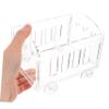 CORHAD DIY Acrylic Display Case Figures Storage Box for Dolls Model Cars Miniatures Transparent Showcase for Collectibles and Home Decor view 4
