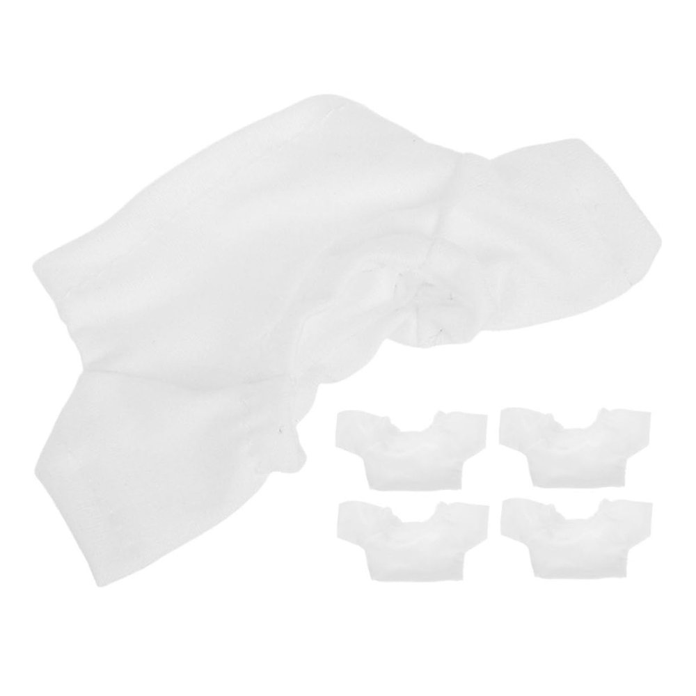 ARTIBETTER 5pcs Plush Bear T-Shirts Soft Round Neck Design for Easy Dressing Comfortable for Creative Play Fits Stuffed Bears Theme Events