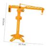 ULTECHNOVO 3pcs Rotary Tower Model Crane Construction Orange view 2