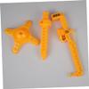 ULTECHNOVO 3pcs Rotary Tower Model Crane Construction Orange view 4