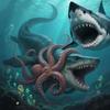 Movable Jaw Ocean Animal Set - 13" Mosasaurus, 10.6" Megalodon Shark & 7.8" Octopus Realistic Action Figure Toys for Kids & Collectors (3 PCS) view 4
