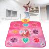 Dance Mat Electronic Dance Mat Toys Multifunctional Physical Exercise Music Sensitive Touch Dance Pad for Kids Home School Entertainment PE PP ABS Material view 2