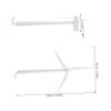 Abaodam 1Set Solar Windmill Model Kit for DIY Educational Solar Powered Windmill Ornament for Home Office Decor Fun Science Experiment with Easy Assembly for Outdoor Adventures view 2