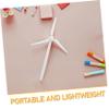 Abaodam 1Set Solar Windmill Model Kit for DIY Educational Solar Powered Windmill Ornament for Home Office Decor Fun Science Experiment with Easy Assembly for Outdoor Adventures view 3
