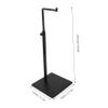 Adjustable Doll Stand Figures and Sculptures Support Base for Collectible Dolls Black for Home Display and Giving view 2