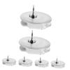 Abaodam 6pcs Money Saving Jar Cover Coin Bank Stopper Lock Key Saving Box Plug Money Holder Part for Home Office view 1