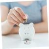 Abaodam 6pcs Money Saving Jar Cover Coin Bank Stopper Lock Key Saving Box Plug Money Holder Part for Home Office view 4