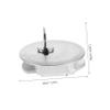 CORHAD 6pcs Money Saving Jar Cover Coin Bank Piggy Bank Stopper Lock Key Money Saving Box Plugs Jar Parts for Home Office view 2