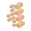VANZACK 12Pcs Miniature Decorative Straw Hay Bales Realistic Faux Hay Bundles for Dollhouse Farm Scene Autumn Harvest Table Decor DIY Craft Display Birthday Party Supplies view 1