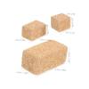 VANZACK 12Pcs Miniature Decorative Straw Hay Bales Realistic Faux Hay Bundles for Dollhouse Farm Scene Autumn Harvest Table Decor DIY Craft Display Birthday Party Supplies view 2