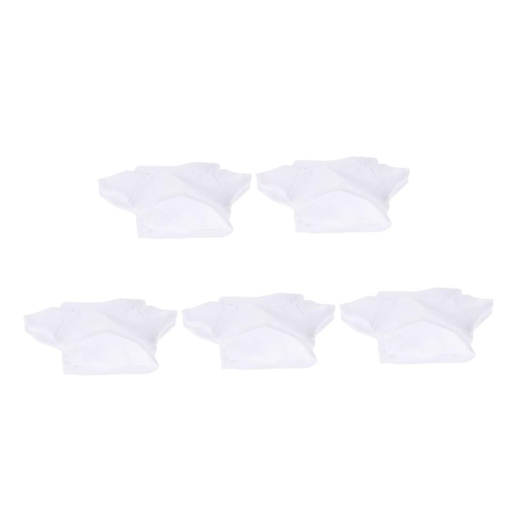 DIYEAH 5Pcs Bear Plush Clothes Cozy T Shirts for Stuffed Animals Easy Round Neck Bear Outfits for Plush for Imaginative Play and Festive Celebrations
