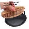 Amosfun Miniature Wok Set Lid Mini Kitchen Accessories Sturdy Iron Cookware for Dollhouse and Pretend Play Random Style view 4