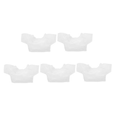 Angoily 5Pcs Plush Bear Clothes Set Soft Bear Shirts for Stuffed Animals Round Neck Design Easy to Dress for Imaginative Play and Holiday Use