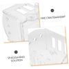 ABOOFAN Acrylic Figure Display Box Miniature Showcase for Dolls and Models Stylish Tabletop Storage Organizer for Collectors Enthusiasts view 3