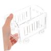 ABOOFAN Acrylic Figure Display Box Miniature Showcase for Dolls and Models Stylish Tabletop Storage Organizer for Collectors Enthusiasts view 4