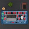 2 in 1 Desk Mat Casino Roulette Table Top with Stitched Edge Premium Neoprene Non-Slip Rubber Base for Office Game Room Decor view 2