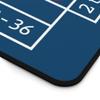 2 in 1 Desk Mat Casino Roulette Table Top with Stitched Edge Premium Neoprene Non-Slip Rubber Base for Office Game Room Decor view 4