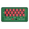 2 in 1 Desk Pad Casino Roulette Mat with Stitched Edge Premium Neoprene Non-Slip Rubber Base Office Tabletop Decor Surface view 1